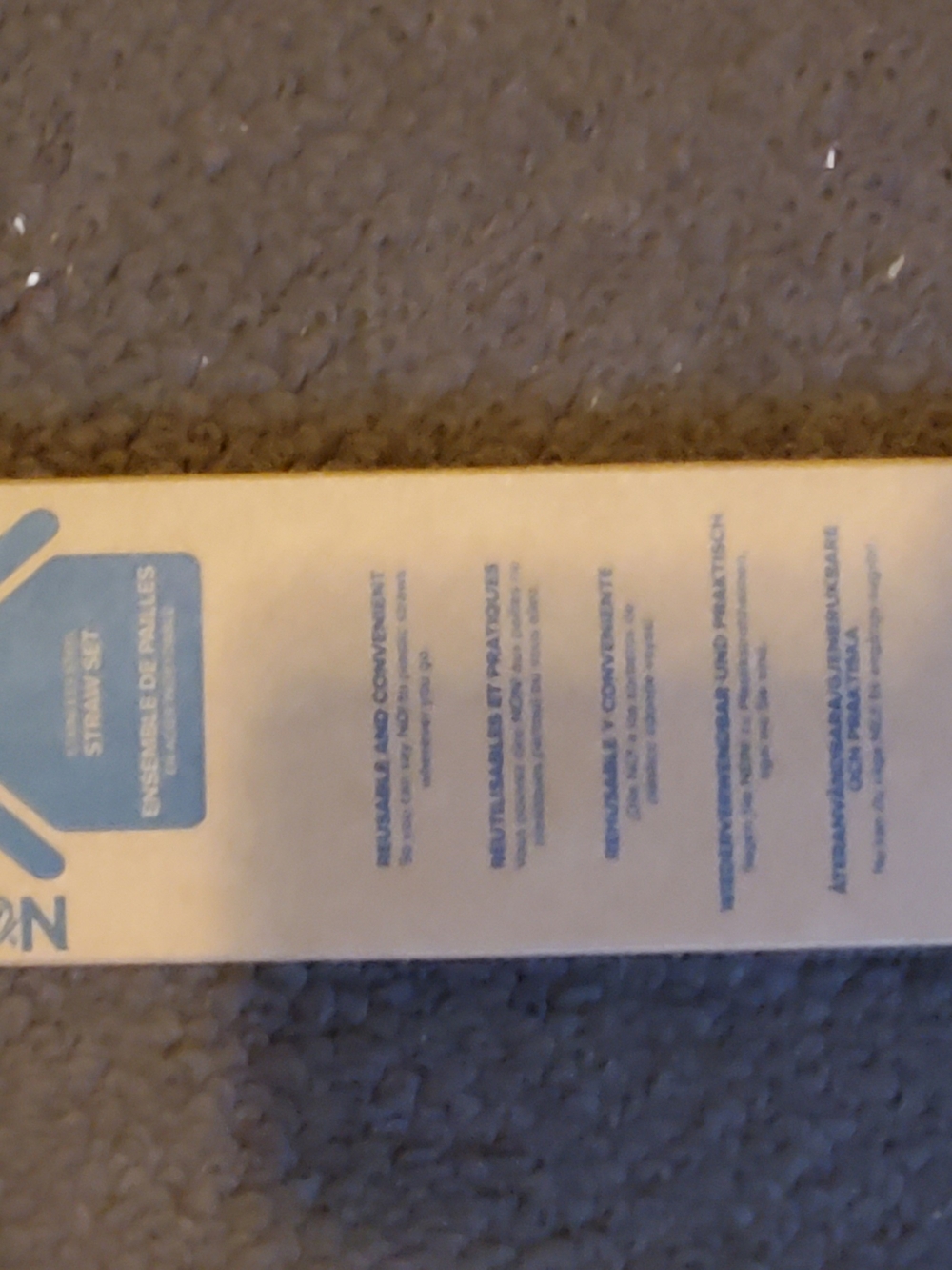 Norwex Reuseable Straws With Bag
